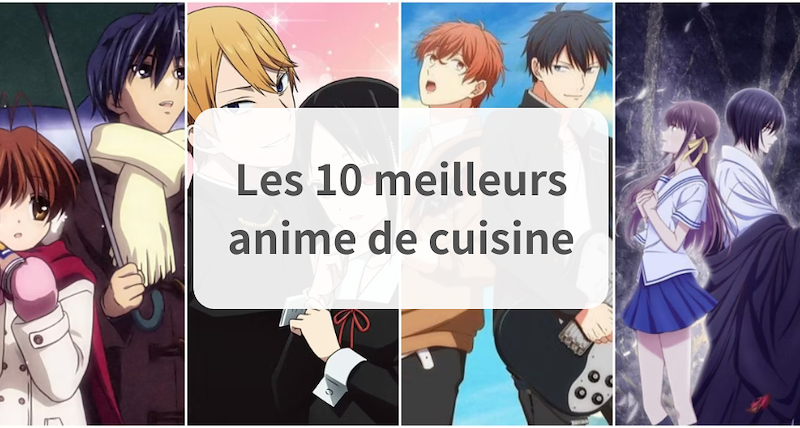 Les 10 meilleurs anime de cuisine
